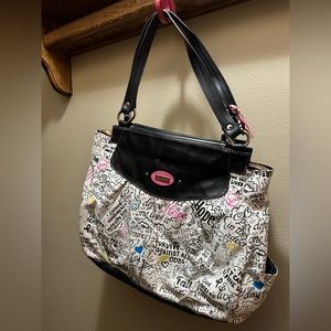 Miche purse, breast cancer, matching keychain, limited, edition, lightly used